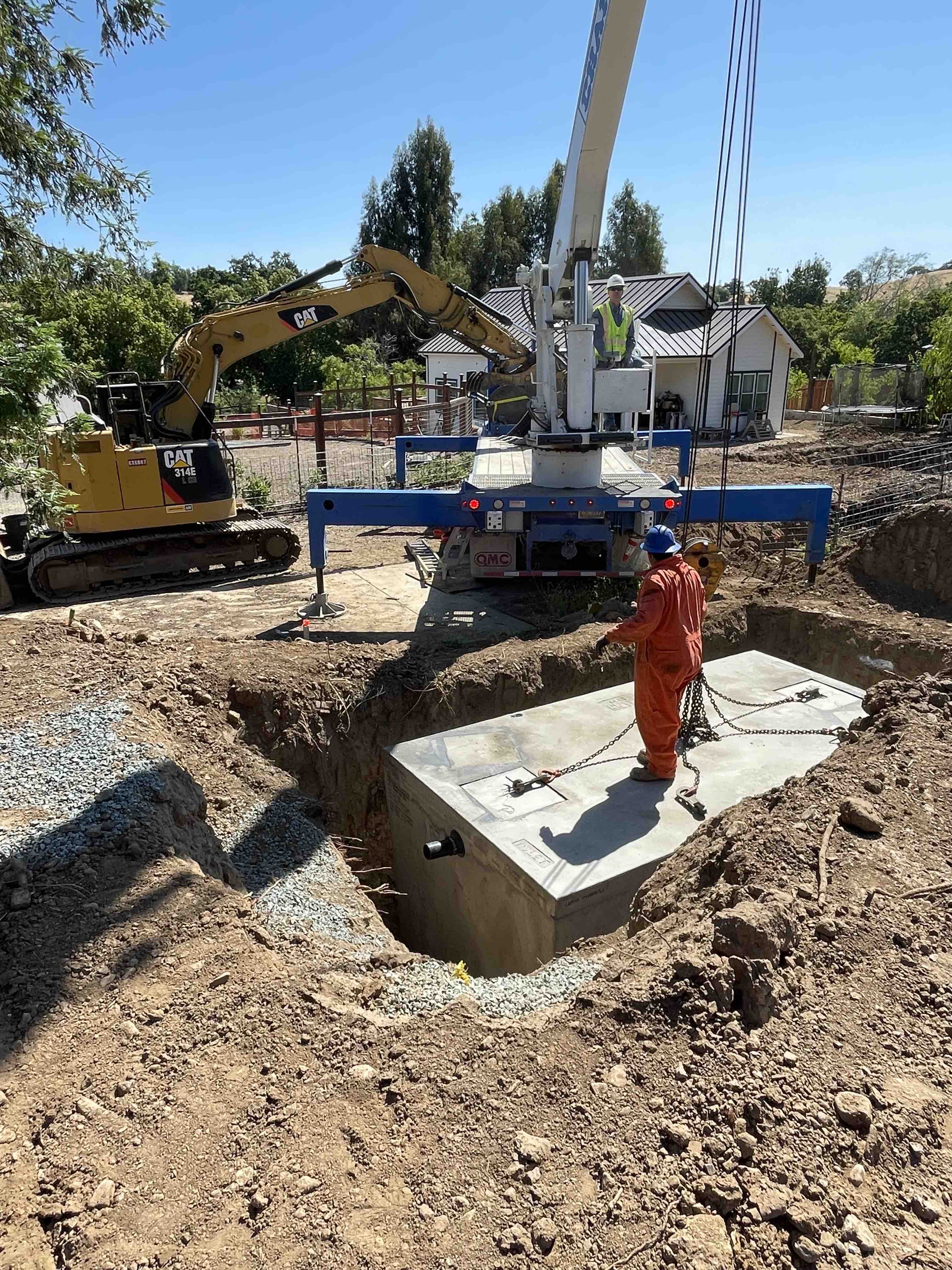 Trenching and excavation work
